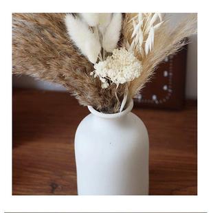 小花束干花摆件ins风混搭客厅真花美式装饰满天星蓬莱松