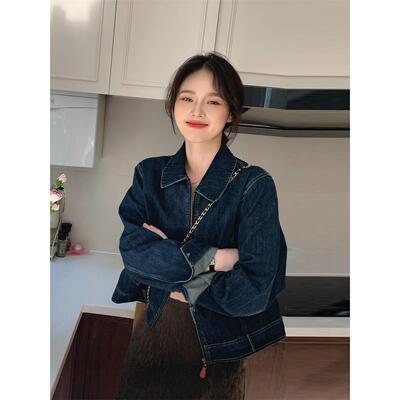 韩里韩气的牛仔外套女202