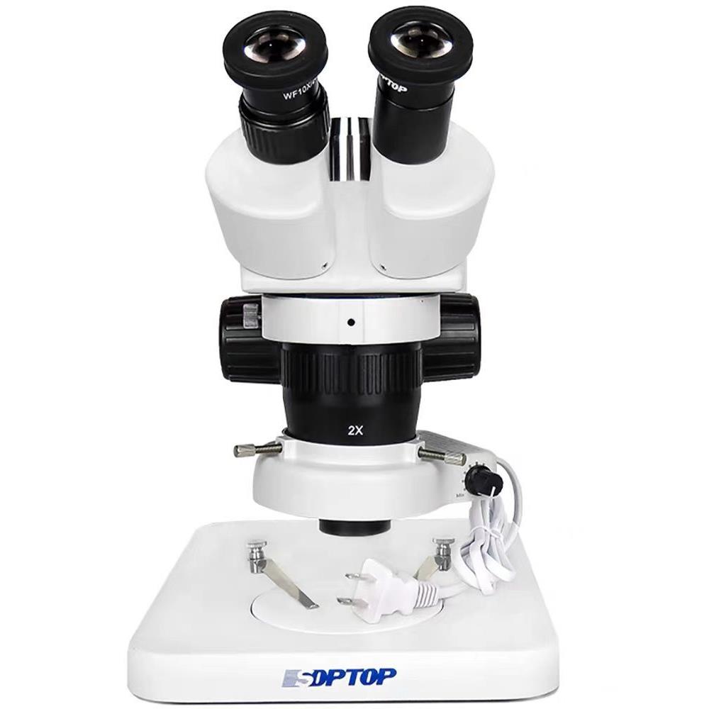SOPTOP显微镜ST-60体视连续变倍10X-20X20X-40X倍手机X20