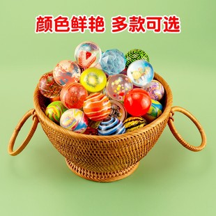 精品混装 扭蛋机塑胶实心弹跳球 母婴儿童玩具两元 45号弹力球50个