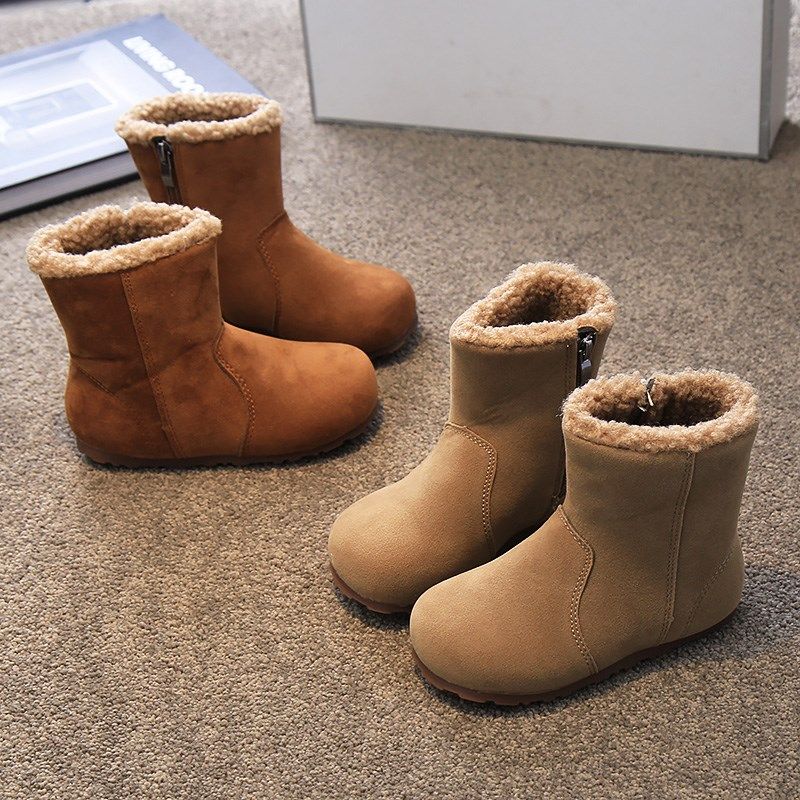 女童棉靴二棉加绒保暖雪地靴2024冬季款儿童宝宝博肯短靴公主靴子,童鞋/婴儿鞋/亲子鞋,棉靴,淘宝优惠券,粉丝福利购,淘宝优惠卷