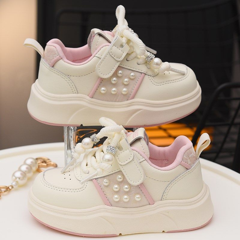 女童板鞋女孩小白鞋2025春秋新款白色儿童鞋子小学生运动女款童鞋,童鞋/婴儿鞋/亲子鞋,板鞋,淘宝优惠券,粉丝福利购,淘宝优惠卷