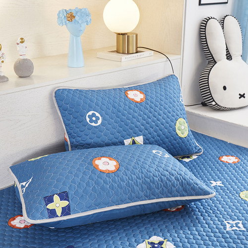 枕套夹棉一对装可定制枕头套