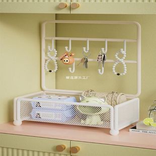 玄关钥匙收纳装饰盒摆件入户门口鞋柜上置物架桌面挂墙整理的