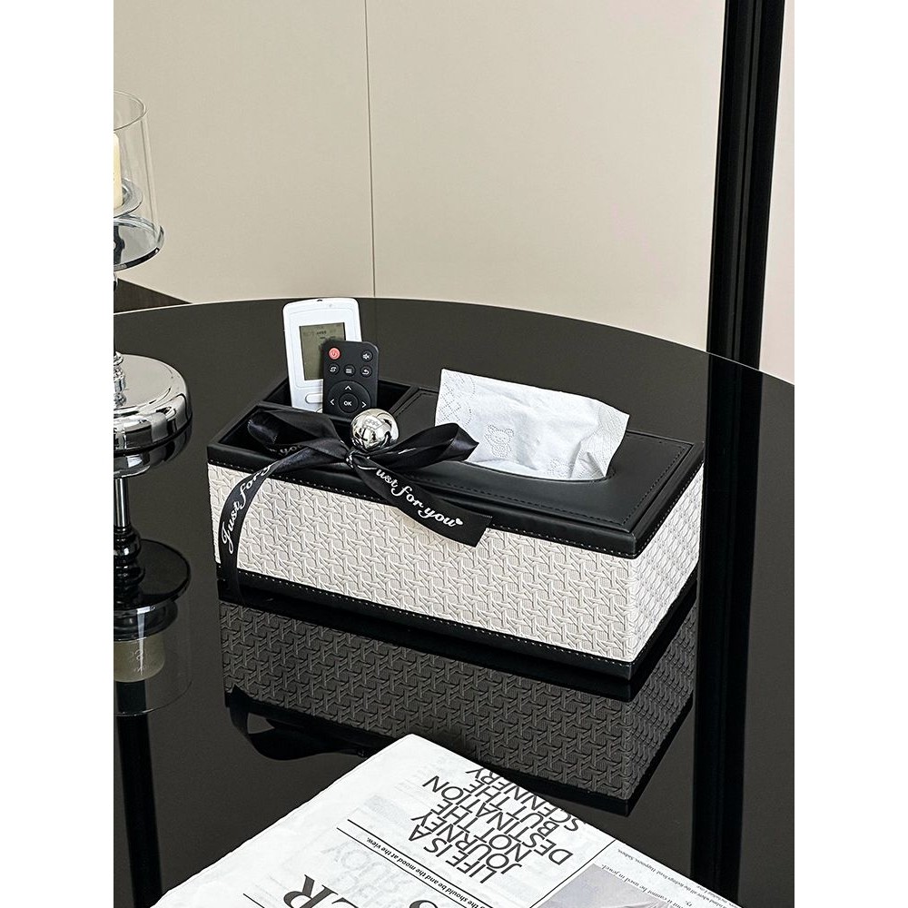 纸巾盒客厅家用轻奢茶几遥控器收纳盒新款感餐巾纸抽纸盒,家居饰品,装饰纸巾盒,淘宝优惠券,粉丝福利购,淘宝优惠卷