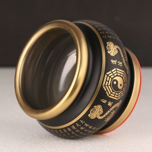 陶瓷香炉供佛烧香财神供奉摆件用品家庭插香黑色香炉碗1香炉大号
