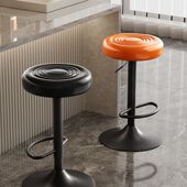吧台椅升降椅子圆凳家用现代简约酒吧椅收银前台旋转高脚凳吧台凳