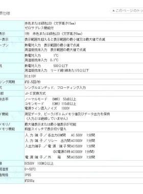 日 本COCORESEARCH速度计TDP-3621-BA显示器