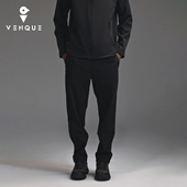 范克男生裤 男款 子秋季 venque 男士 黑色运动休闲裤 束脚2026新款 春