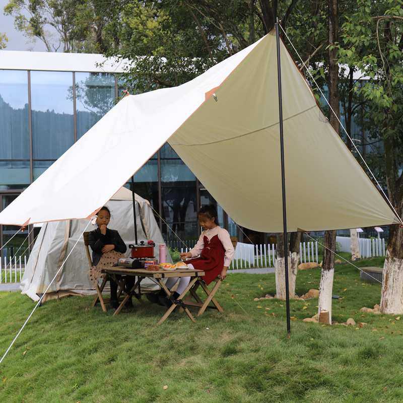 厂家直销杉木蛋卷桌户外桌子折叠桌自驾游便携式露营野餐桌椅野营