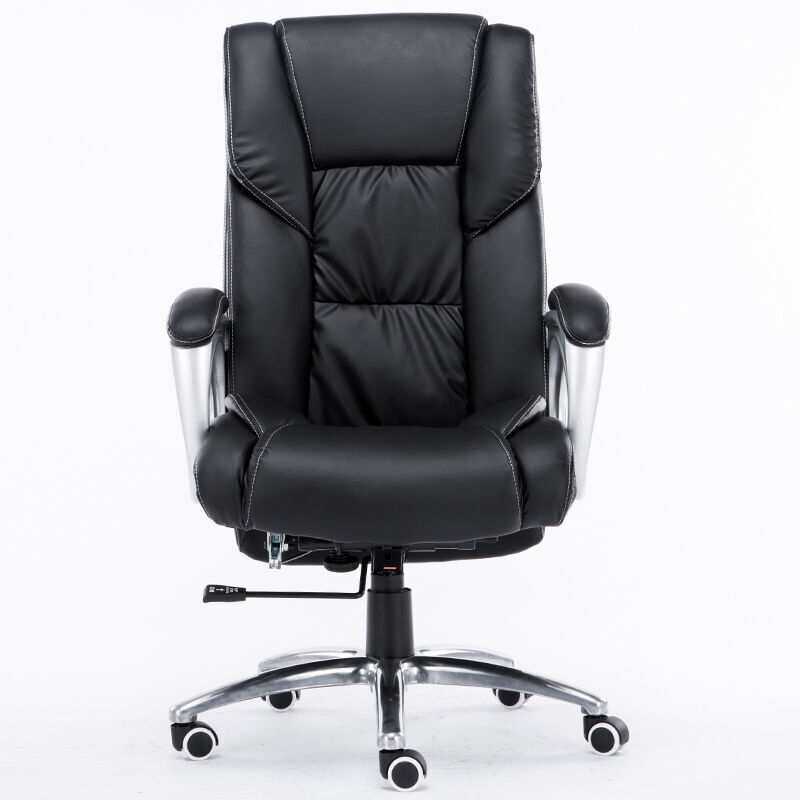 老板椅家用沙发椅办公椅皮质可躺按摩座椅电脑椅子舒服久坐大班椅