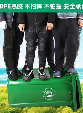 上海干湿垃圾桶户外分类环卫240L120升小区市政街道垃圾箱加厚