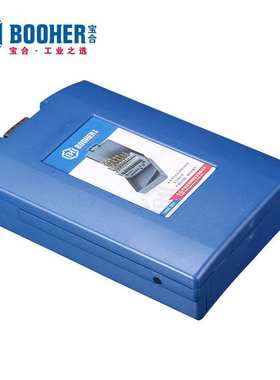 Booher宝合工具 19件套高速钢含钴直柄麻花钻 BH1400302