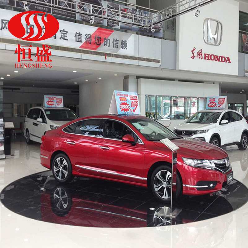 汽车转台展厅转台车展电动旋转展台车库掉头旋转台圆形升降旋转台