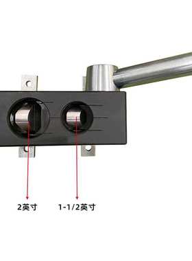 切管机RA3管材弧形开口 容量1-1/2″，2″钢铜铝加长手柄操作简单