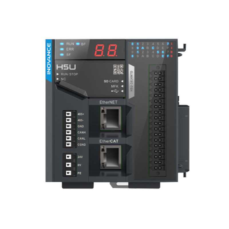 汇川PLC H5U系列可编程逻辑控制器 PLC 小型Ecthercat总线PLC