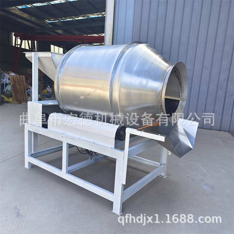 不锈钢304材质颗粒混料机 五谷杂粮电动搅拌机 滚筒混合机