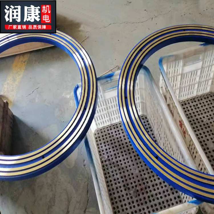 大直径铜质平面集电环多种产品规格型号电机配件润康厂家 可定