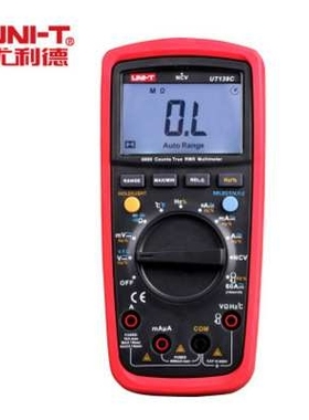 UT139C真有效值数字万用表自动量程万用表UT-139C优利德