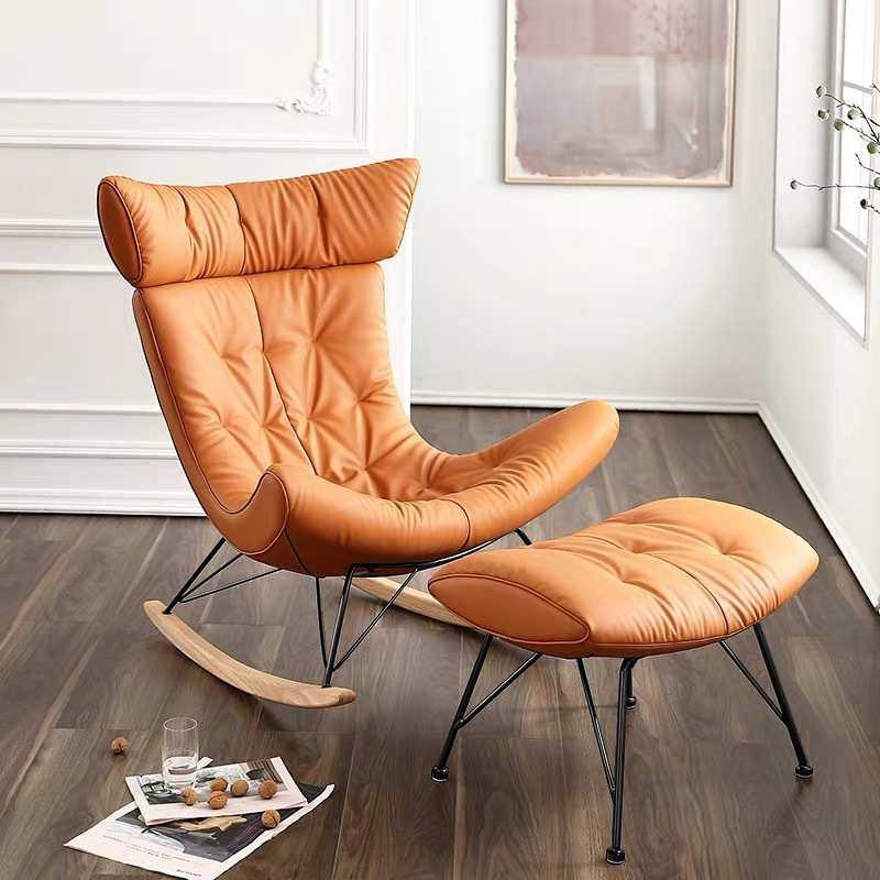 意式极简休闲椅 时尚蜗牛椅小户型家用客厅椅家具懒人椅工厂直销