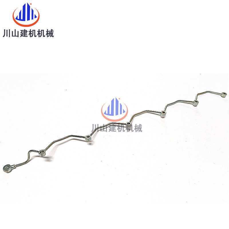 三一SY335 330 365五十铃6HK1直喷发动机柴油泵滤芯进/回油管刚管