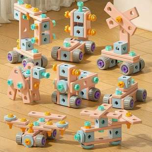 儿童益智维修工具箱拆装拧螺丝刀电动动手动脑螺丝螺母拼装玩具