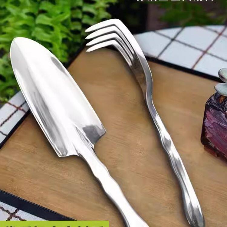 小铲子园艺种花种菜挖土花卉种植套装锹耙子家用盆栽养花种菜工具