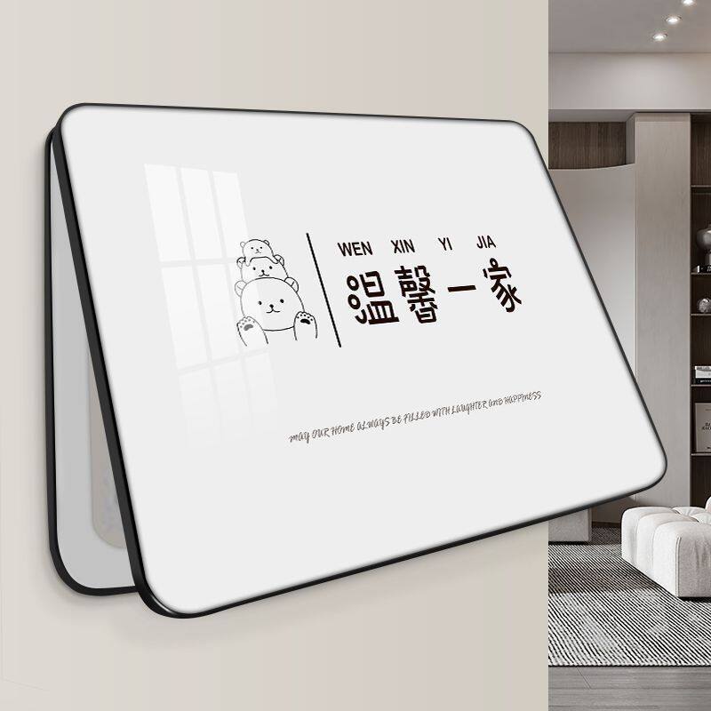 ins风极简风电表箱遮挡装饰画新款墙面家用现代简约客厅餐厅高档