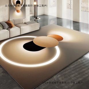 高级加厚地毯客厅地毯入门地垫极简客厅沙发卧室垫吸水可擦可机洗