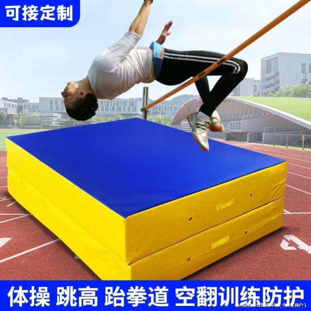 空翻训练垫子武术家用舞蹈超厚软垫折叠加厚体育跳高防护垫海绵垫