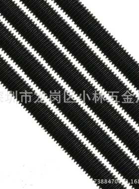 8级黑色全牙丝杆左牙丝杆反牙螺杆反牙丝杆反扣全牙丝杆M30*1米