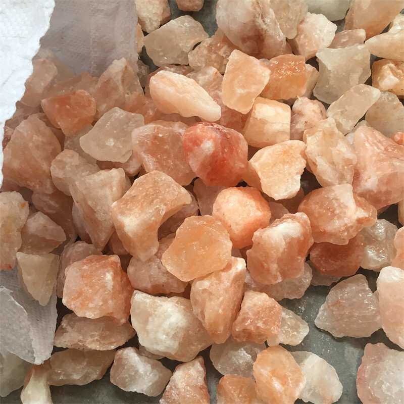 喜马拉雅粉盐块 盐灯装饰扩香石用橙盐石 热敷汗蒸用水晶盐块盐晶