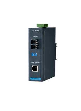 工业交换机研华EKI-2741SXI 支持冗余12~48 VDC电源输入