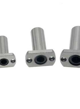 带座加长直线椭圆双切边法兰轴承LMH20直线轴承 现货供应