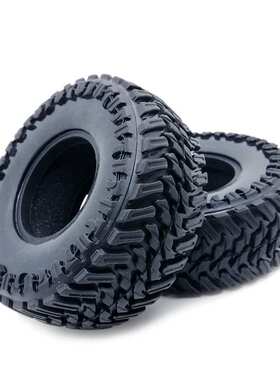 107MM直径 1.9寸攀爬车胎皮 仿真攀爬轮胎 SCX10 90046 D90 TRX4