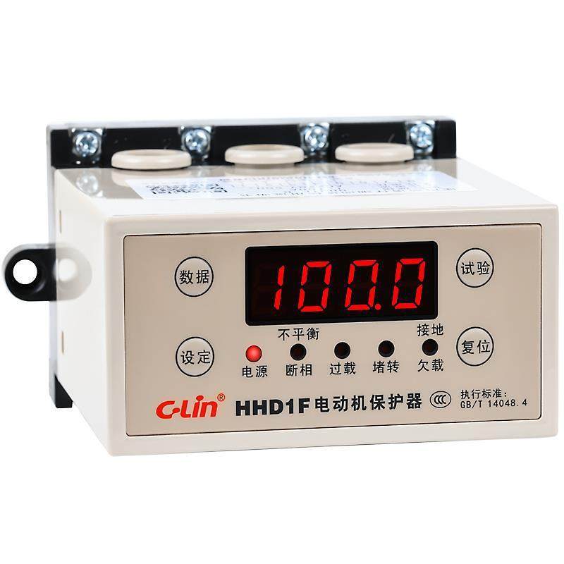 欣灵智能电动机综合保护器HHD1F-A/B/C三相电机水泵缺相过沐雨原