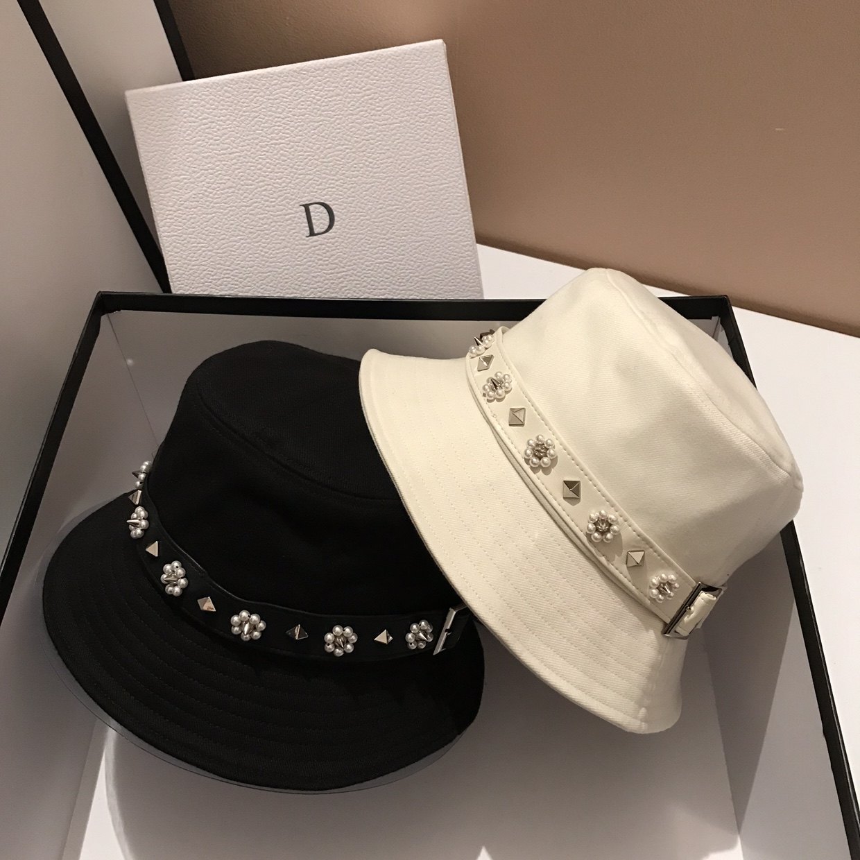 渔夫帽女秋韩版潮秋冬百搭大头围潮显脸小日系珍珠铆钉羊毛呢帽子,服饰配件/皮带/帽子/围巾,帽子,淘宝优惠券,粉丝福利购,淘宝优惠卷