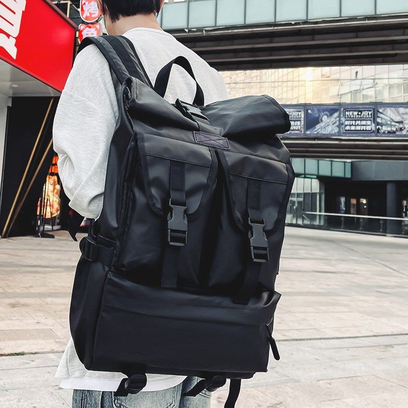 防水运动背包男士骑行双肩包旅行大容量书包男户外机能通勤电脑包,箱包皮具/热销女包/男包,双肩背包,淘宝优惠券,粉丝福利购,淘宝优惠卷