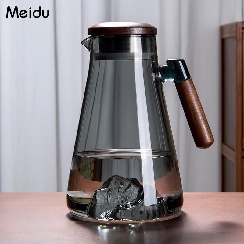 冷水壶凉水壶玻璃耐高温家用大容量凉水杯果茶扎壶冰箱水壶套装,餐饮具,冷水壶,淘宝优惠券,粉丝福利购,淘宝优惠卷