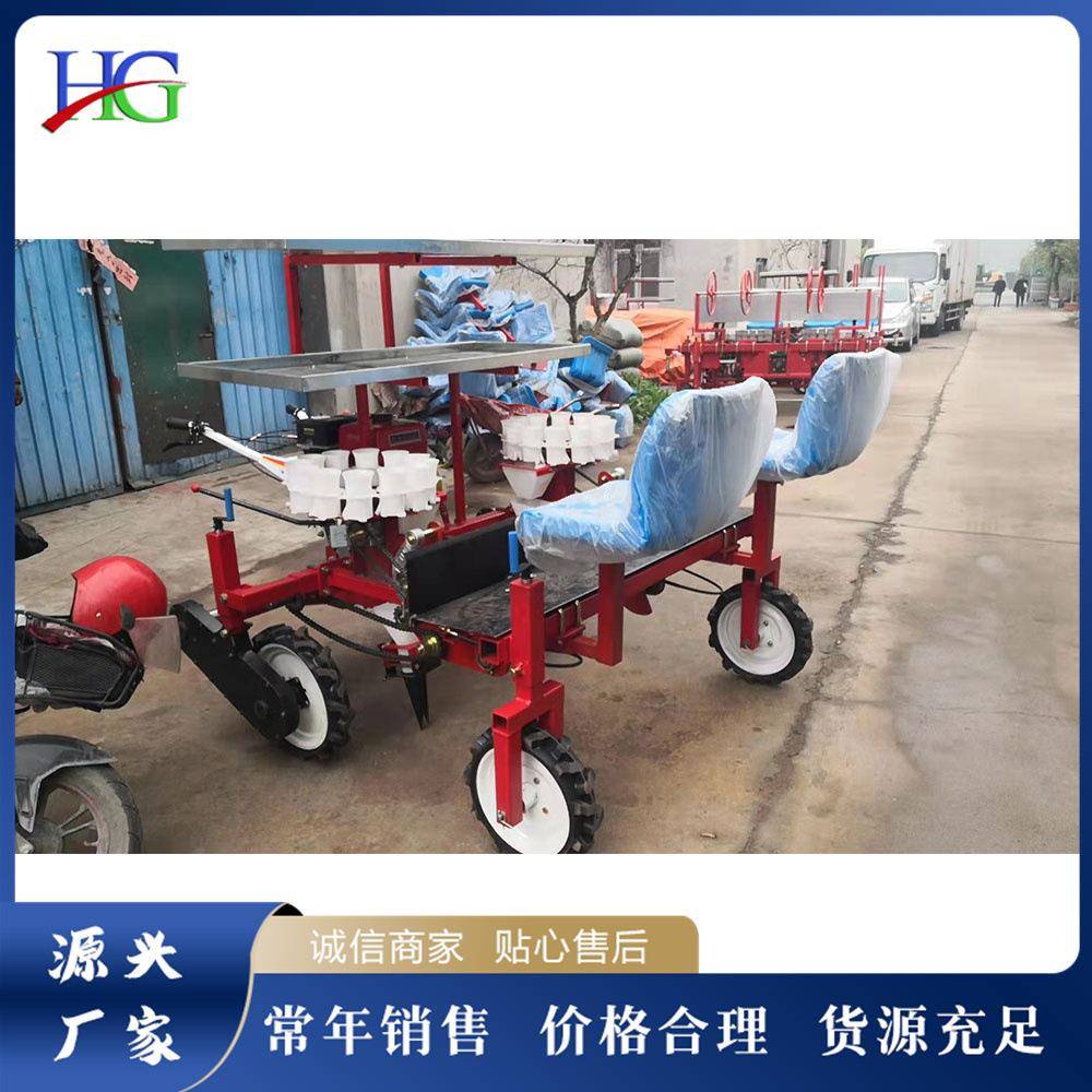 手推式蔬菜移栽机小型自走秧苗种植机农田大棚辣椒苗栽种设备
