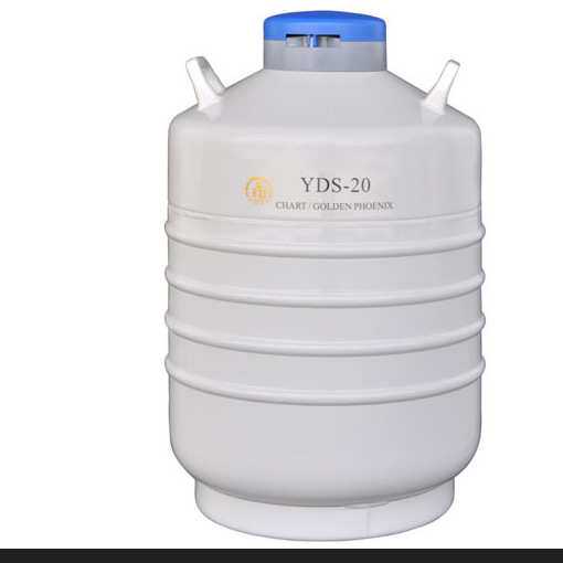 成都金凤YDS-20B运输型液氮罐含六个276MM高的提筒