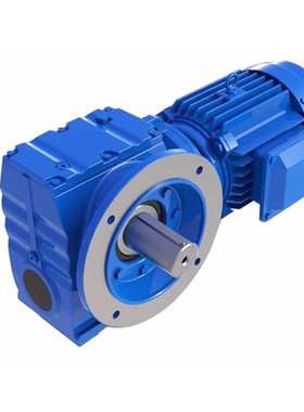 SF系列蜗轮蜗杆减速机SF37-SF97 斜齿轮直角立式减速机电机