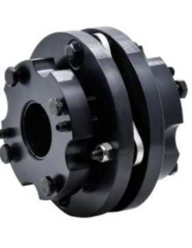 DBL51-D40-d10/d12-e10/e12膜片式联轴器  一端免键另一端键槽孔