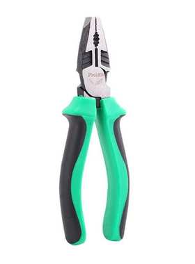 宝工（Pro'sKit）1PK-067DS德式双色柄钢丝钳 剪线钳 (165mm)6寸