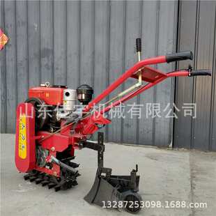 小型双履带式链轨微耕机 家用微耕犁地翻转犁 农用趟地机