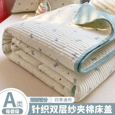 2025新款床盖单n件四季通用儿童榻榻米夹棉大床单人炕盖双面防滑