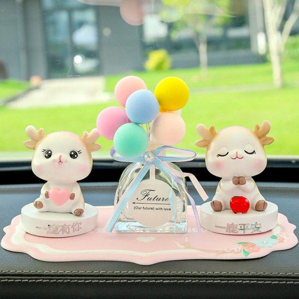 一路平安汽车摆件车载可爱女士中控台装饰品女司机车内玩偶小公仔,汽车用品/电子/清洗/改装,摆件,淘宝优惠券,粉丝福利购,淘宝优惠卷