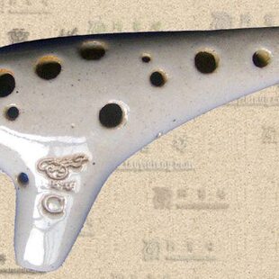 sc陶笛音 12孔高音c调陶 釉烧 坊 /