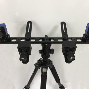 双目支架双相机板 立体视觉实验CCD支架 三维重建3D扫描仪固定板