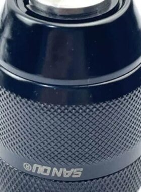 N8夹头0紧全金属配件/24-3.款欧10-U螺纹手电钻F自锁三mm夹头8手